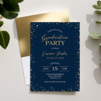 Convite para Festas de formatura Moderna Glitz