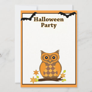 Convite para Festas de Halloween