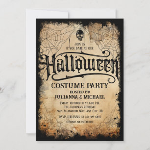 Convite para Festas de Halloween