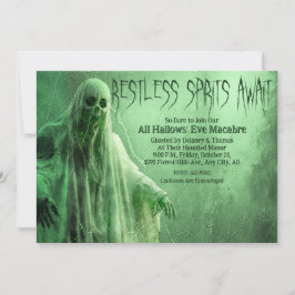 Convite para Festas de Halloween