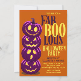 Convite para Festas de Halloween