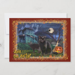 Convite para Festas de Halloween