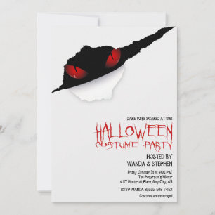 Convite para Festas de Halloween