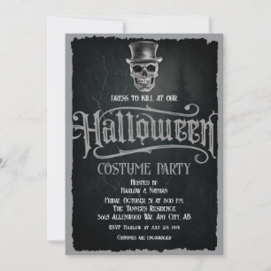 Convite para Festas de Halloween