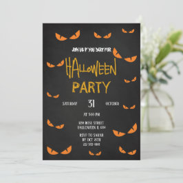 Convite para Festas de Halloween