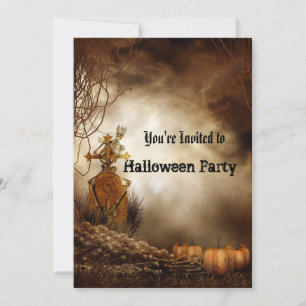 Convite para Festas de Halloween