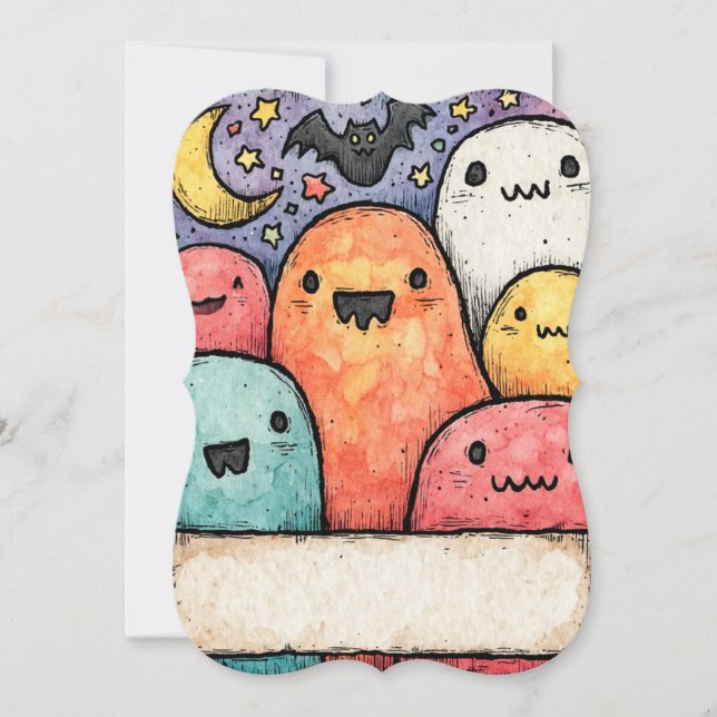 Convite para Festas de Halloween 2025 (Frente)