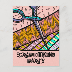 Convite para Festas de Marcação de Artesanato de P