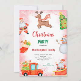 Convite para Festas Feriadas Fócitas