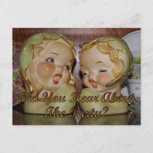 convite para festas "fofocas"