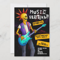 Convite para Festival de Música