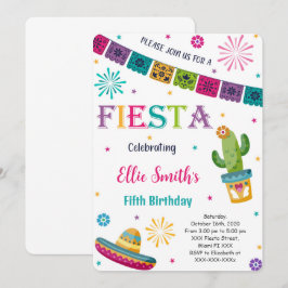 Convite para Fiesta Editável