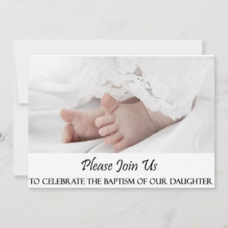 Convite Para Filha De Natal/Batismo