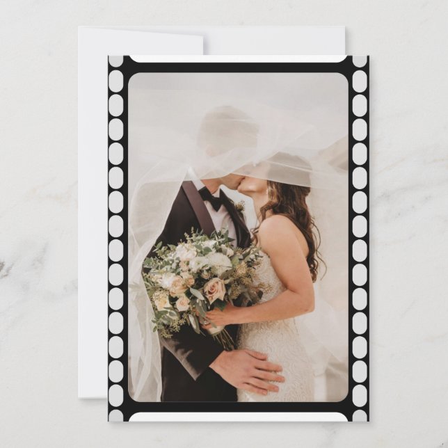 Convite para Fitas de Película (Frente)