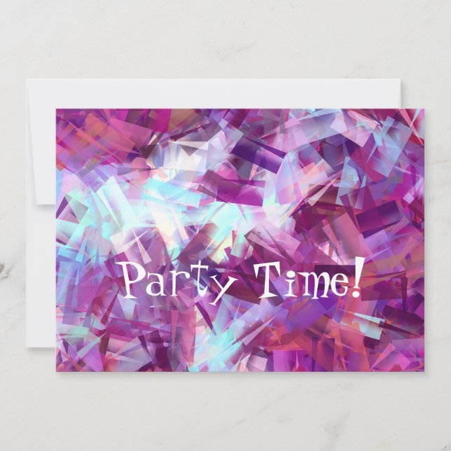 CONVITE PARA FLORES DE lavanda (Frente)