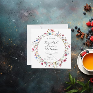 Convite para flores do Partido do Jardim Francês