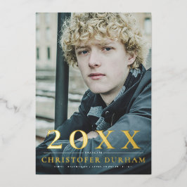 Convite Para Formação De ouro Ano