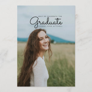 Convite para Formando Simples e elegante