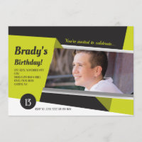 Convite para Fotografia da Imagem de Tendência