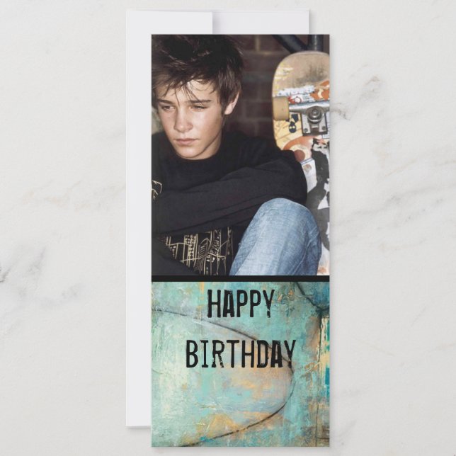 convite para fotografia de adolescente (Frente)