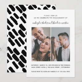 Convite para Fotografia de Noivado de Casamento de