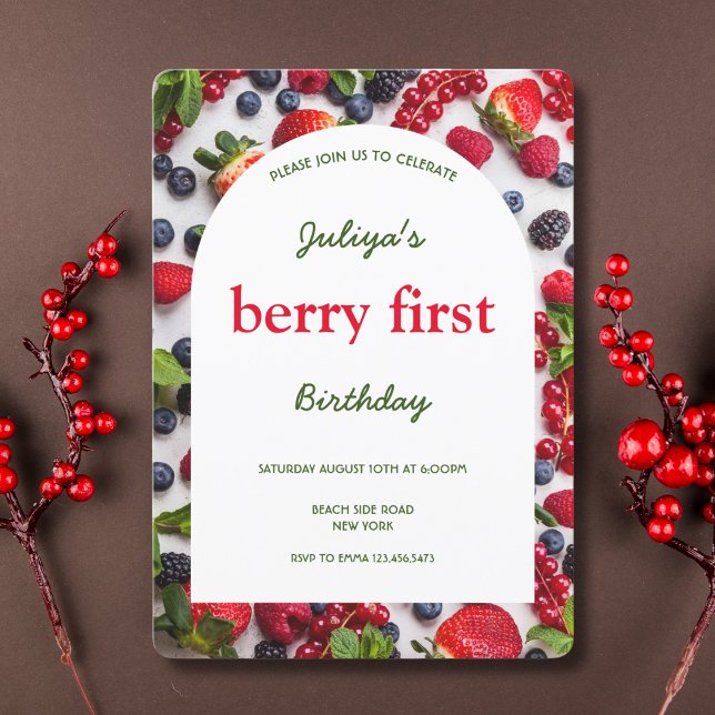 Convite para Fotografia do Primeiro primeiro anive (Criador carregado)