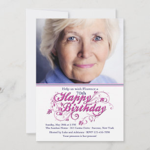 Convite para Fotografia do Rico de Aniversário