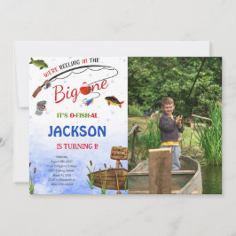 Convite para Fotografias de Aniversário de Pesca E