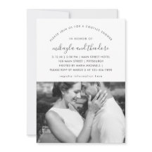 Convite para fotografias do Chá de Casais cor-de-r