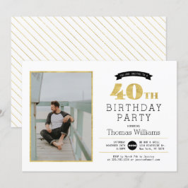 Convite para Fotografias do Partido do aniversário