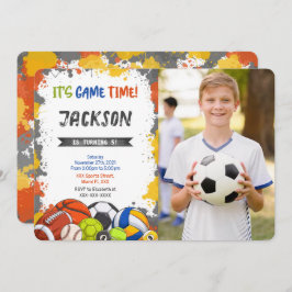 Convite para Fotografias Esporte