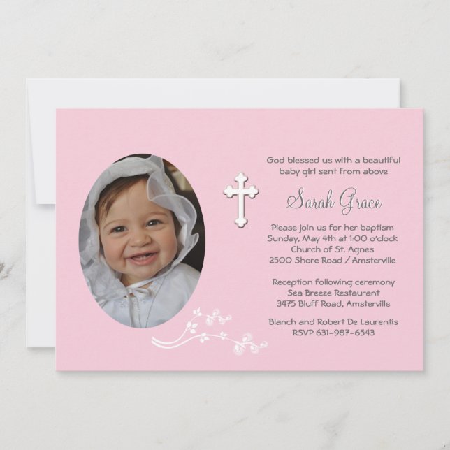 Convite para Fotografias Religiosas Devout (Frente)