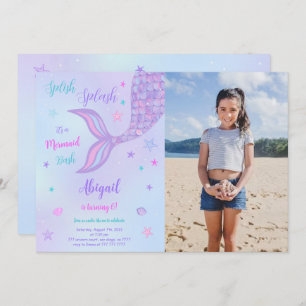 Convite para Fotografias Sereia