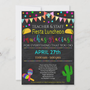 Convite para Funcionarios de Apreciação de Profess