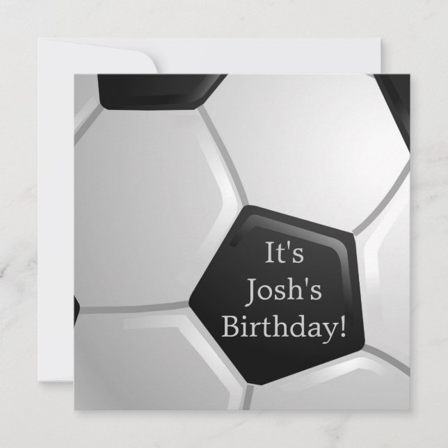 Convite Para Futebol (Frente)