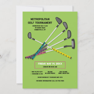 Convite para Golf Clubs