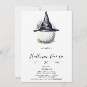 Convite para Golfe de Halloween, Halloween Par-tee
