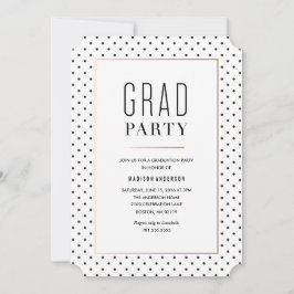 Convite para Graduação Chic da Cidade
