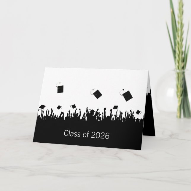Convite para graduação de Bonés de dosagem em mult (Frente)