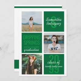 Convite para Graduação de Caixas Diversas de 3 Fot