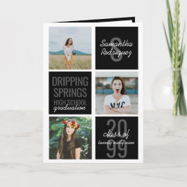 Convite para Graduação de Caixas Diversas de 4 Fot