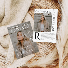 Convite para graduação de Cobrir da Revista, Revis