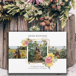 Convite para Graduação de Colagem de Fotos Moderna