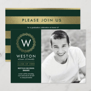 Convite para Graduação de Color EDITÁVEL por Co