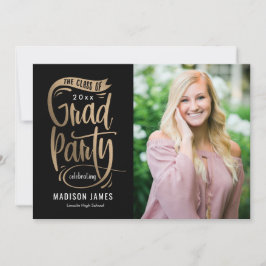 Convite para Graduação de Colores EDITÁVEIS por Ba