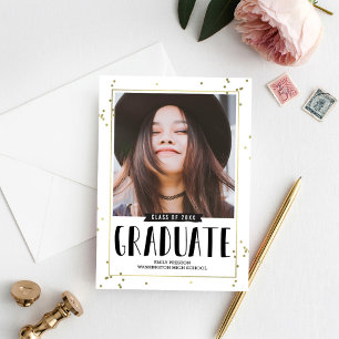 Convite para Graduação de COR EDITÁVEL Bússola