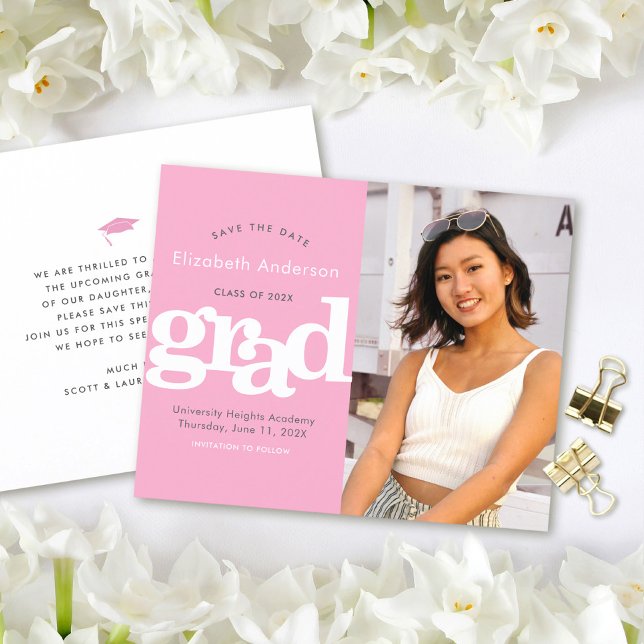 Convite para Graduação de Data de Salvamento de Fo (Criador carregado)