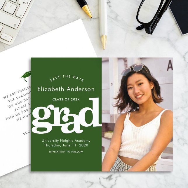 Convite para Graduação de Data de Salvamento de Fo (Criador carregado)