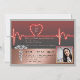 Convite para Graduação de Enfermeiros Dourados de 