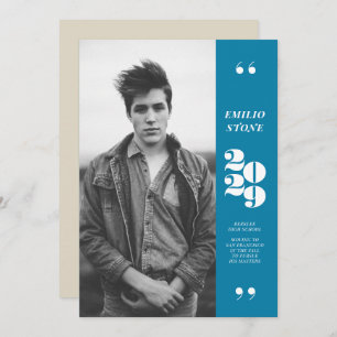 Convite para graduação de Formando elegante